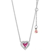 Collana Comete Donna in Oro bianco Rubino GLB750 - GLB750
